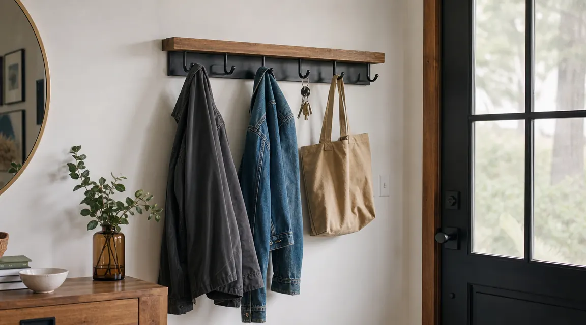 Homode Entryway Wall Shelf Review: A Year by the Front Door
